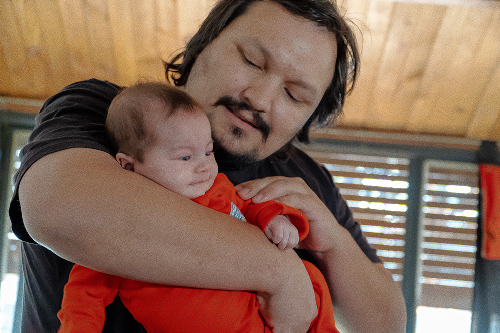 Mellis con papá