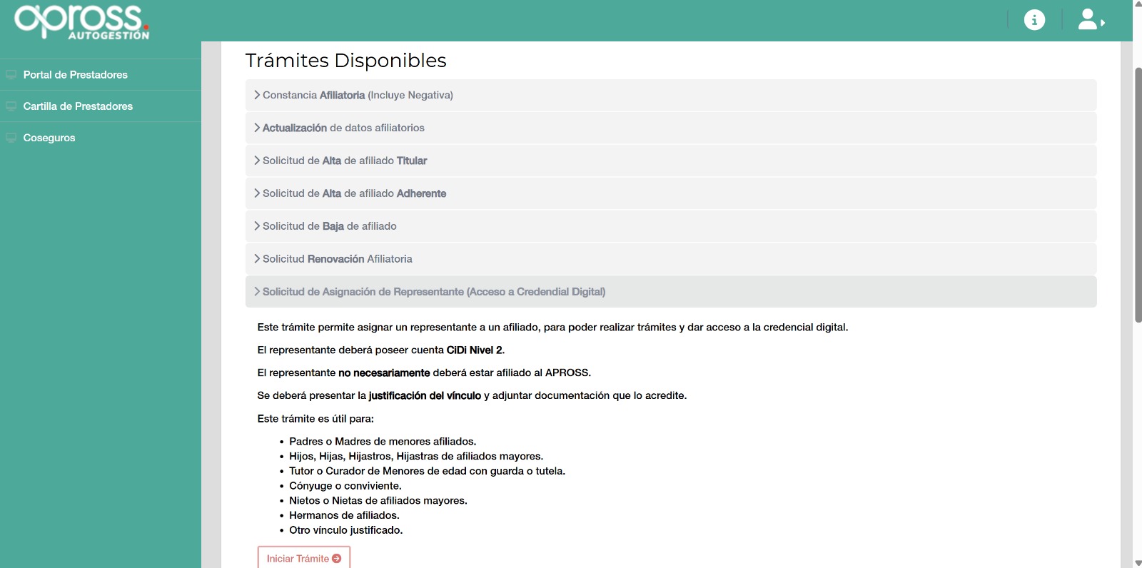 tramites